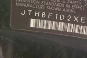 VIN JTHBF1D2XE5026672