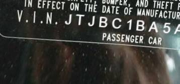 VIN JTJBC1BA5A2017116