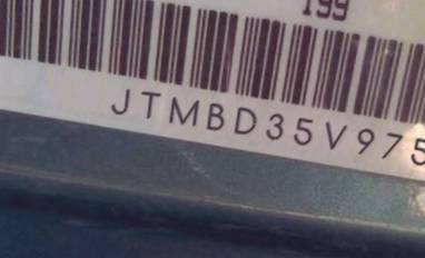 VIN JTMBD35V975070466