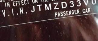 VIN JTMZD33V065027344