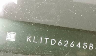 VIN KL1TD62645B463803