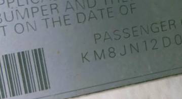 VIN KM8JN12D05U143165