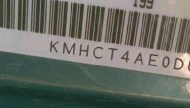 VIN KMHCT4AE0DU582553