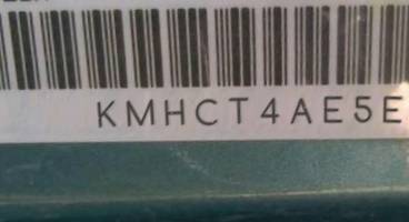VIN KMHCT4AE5EU686179