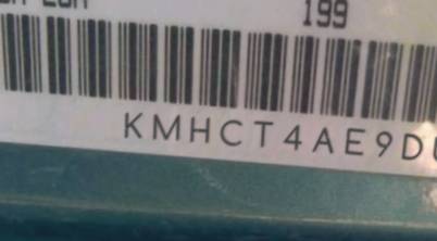 VIN KMHCT4AE9DU517488