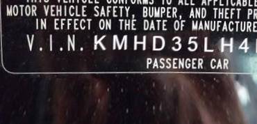 VIN KMHD35LH4EU170834