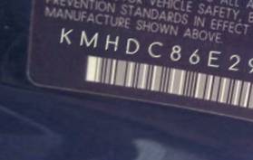 VIN KMHDC86E29U037157