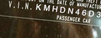 VIN KMHDN46D35U965807