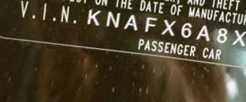 VIN KNAFX6A8XE5200727