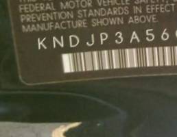 VIN KNDJP3A56G7238108