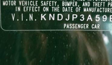 VIN KNDJP3A59E7030267