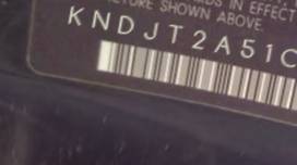 VIN KNDJT2A51C7383847