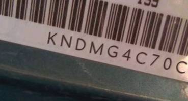 VIN KNDMG4C70C6493645