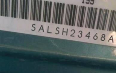 VIN SALSH23468A129032