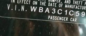VIN WBA3C1C59EK115495