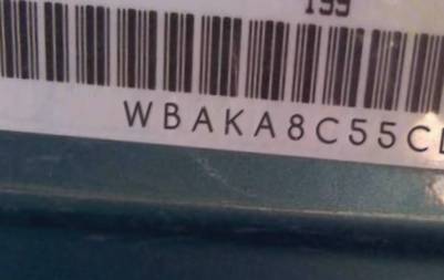 VIN WBAKA8C55CDS99815
