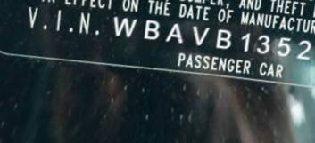 VIN WBAVB13526KX35327