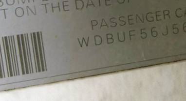 VIN WDBUF56J56A791883