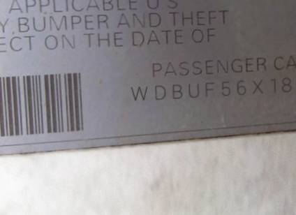 VIN WDBUF56X18B205620