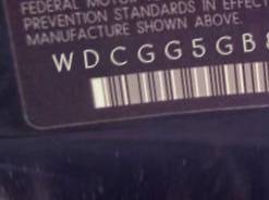 VIN WDCGG5GB8AF396640