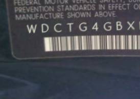 VIN WDCTG4GBXFJ057648