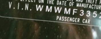 VIN WMWMF33529TW75981