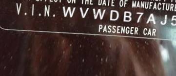VIN WVWDB7AJ5CW275876