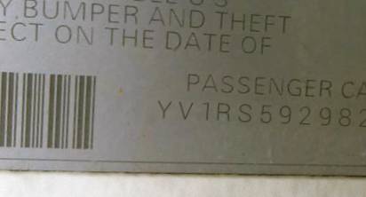 VIN YV1RS592982680719