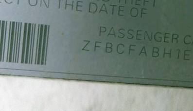 VIN ZFBCFABH1EZ002236
